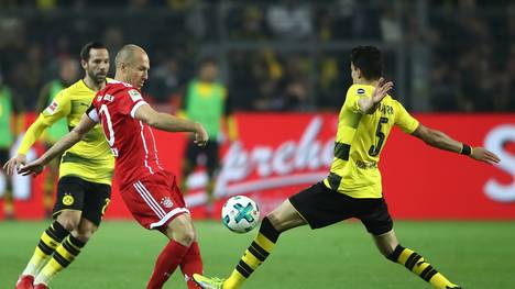 Arjen Robben kann am Samstag gegen Dortmund spielen