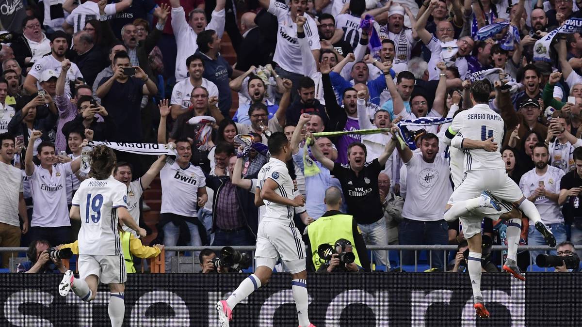 Mit seinem 101. Treffer in der Champions League und dem 50. in der K.o.-Phase des Wettbewerbs lässt er die Fans der Königlichen ausflippen