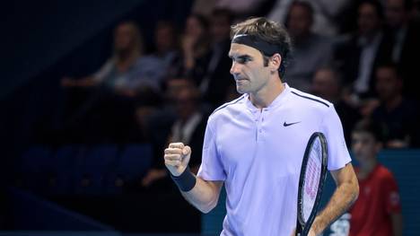 Roger Federer holte seinen achten Turniersieg in Basel