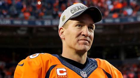 Peyton Manning absolviert möglicherweise sein letztes Spiel