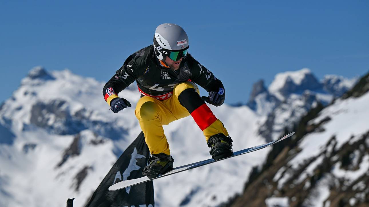 Deutsche Snowboardcrosser mit zwei Top-Platzierungen