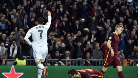 Cristiano Ronaldo war gegen den AS Rom erneut erfolgreich