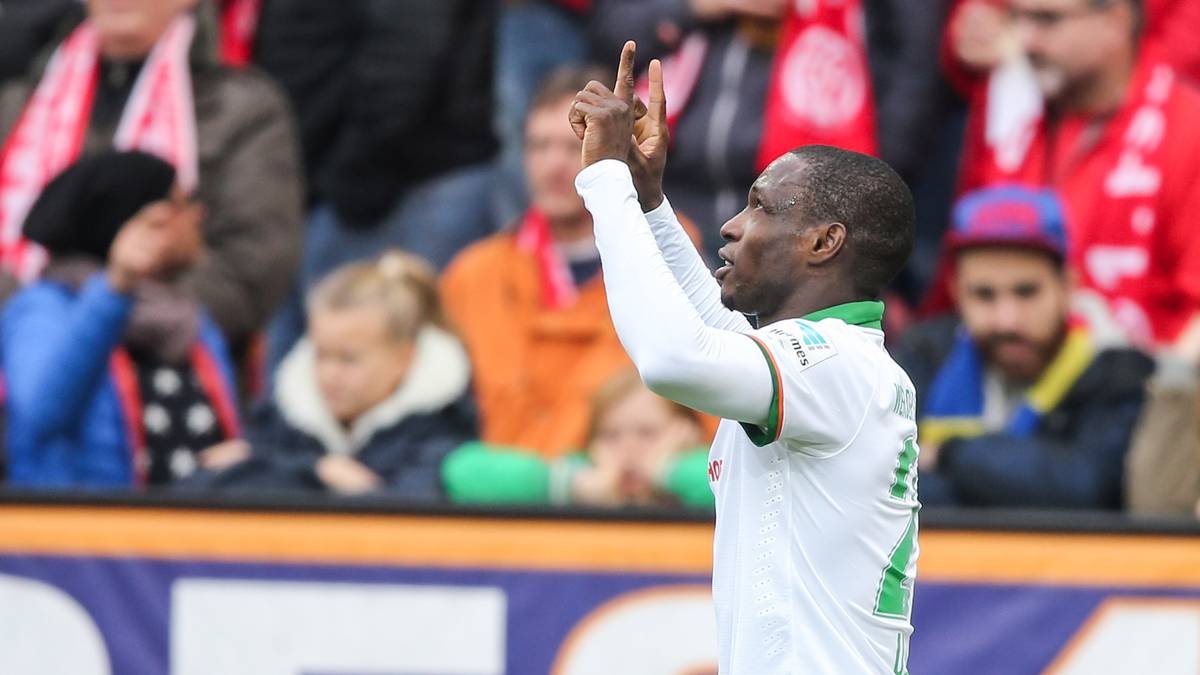 15. Platz: Anthony Ujah (Werder Bremen) - 11 Tore