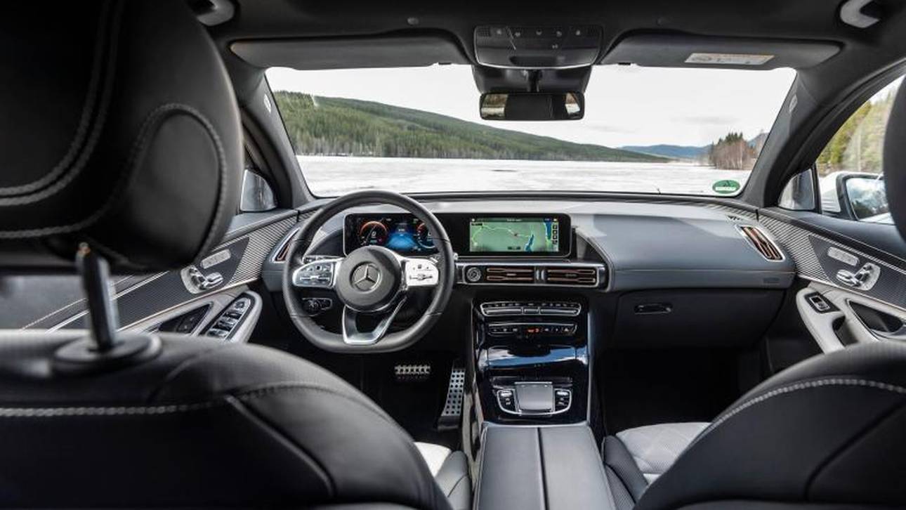Wie gewohnt setzt Mercedes auch beim EQC auf eine hochwertige Innenausstattung