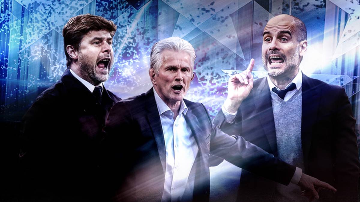 Die Champions League wird immer mehr zum Kräftemessen namhafter Coaches. SPORT1 erstellt ein aktuelles Ranking für die Königsklasse der Supertrainer
