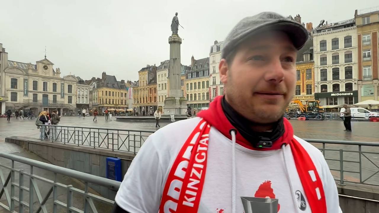 Kult-Interview! Dieser Fan strotzt vor Selbstvertrauen