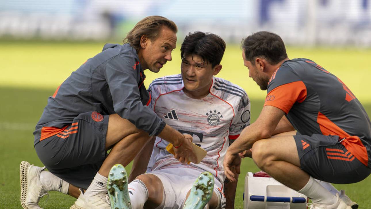 Minjae Kim musste gegen Hoffenheim angeschlagen raus