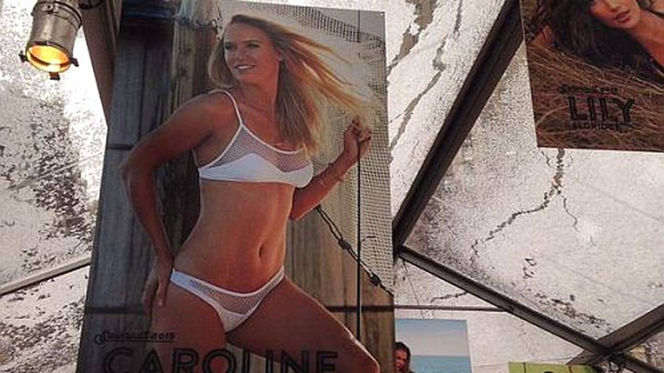 Caroline Wozniacki: Heißer Auftritt in der "Sports Illustrated" .