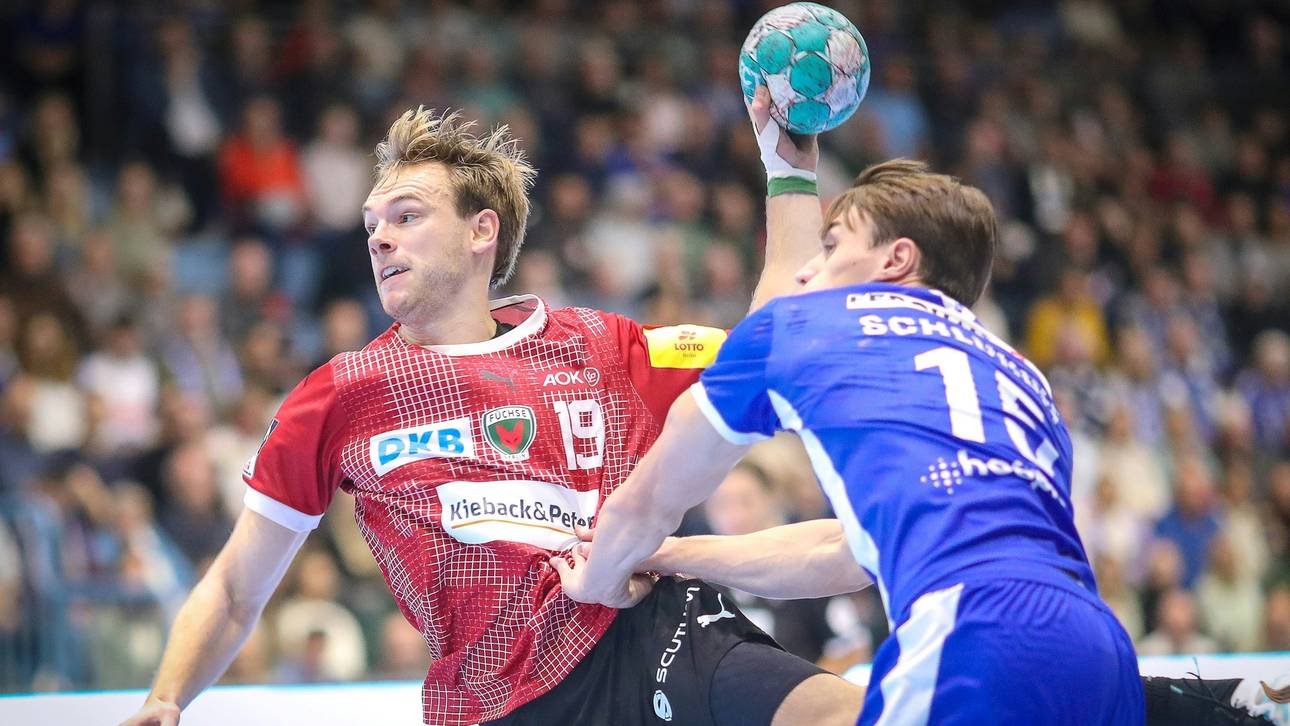 Füchse Berlin geben ersten Punkt ab