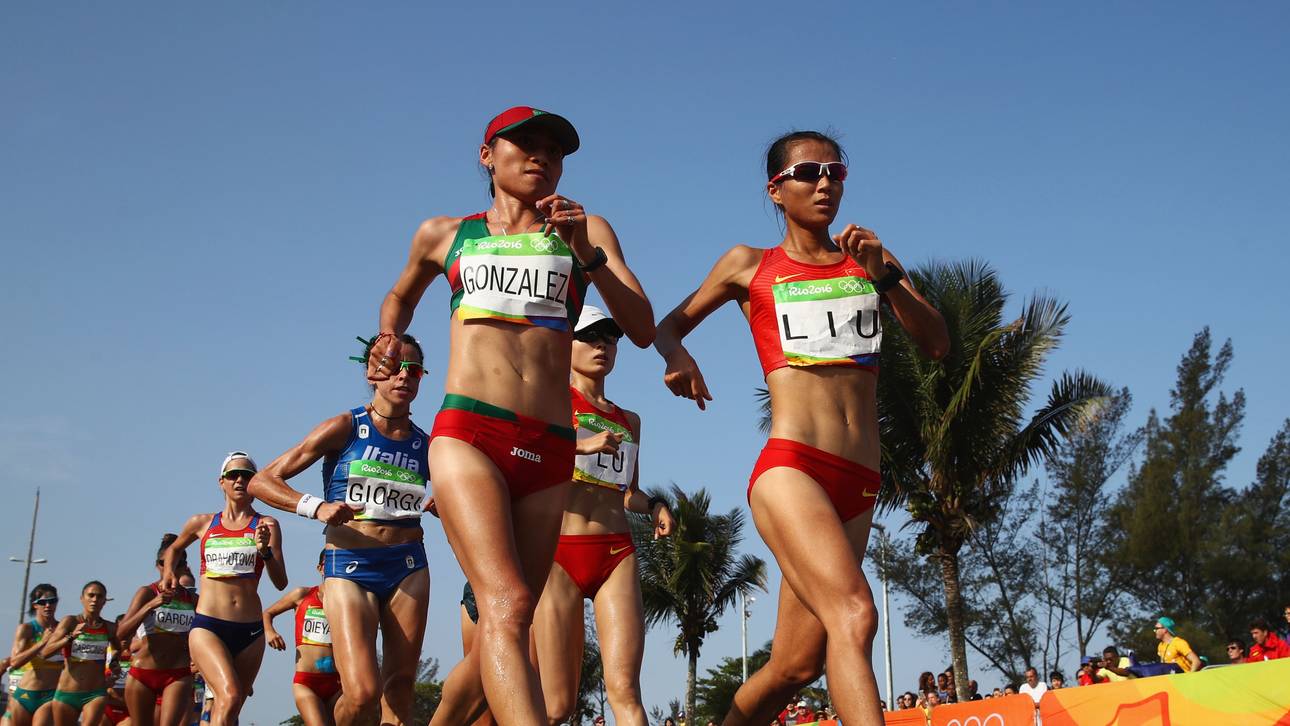 Chinesin Liu geht zu Gold