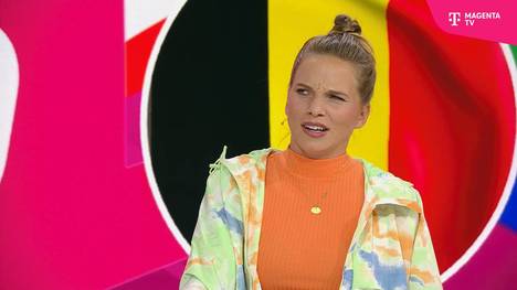 Magenta-TV-Expertin Tabea Kemme analysiert das Achtelfinale bei der UEFA EURO 2024 zwischen Belgien und Frankreich.