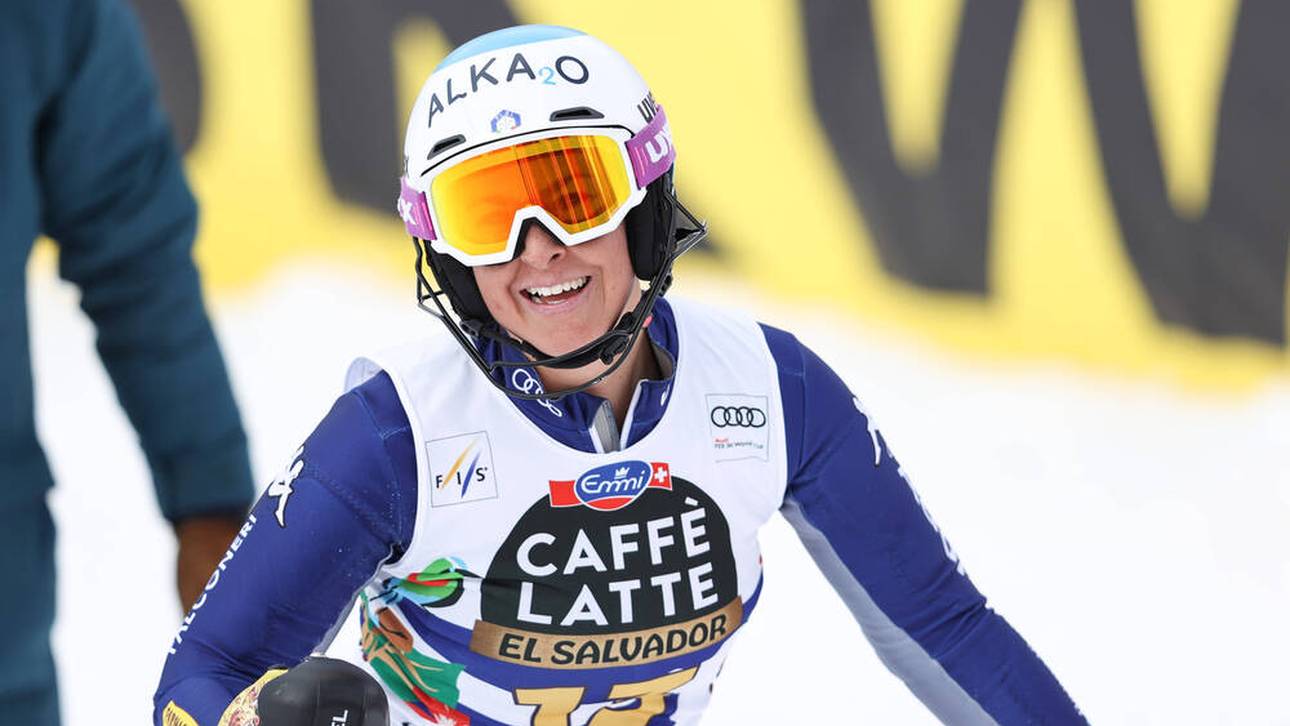 Baby-Glück bei Ski-Paar