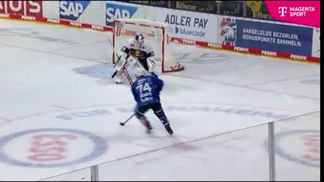 Adler Mannheim - EHC Red Bull München: Tore und Highlights | PENNY DEL