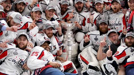 Die Washington Capitals haben erstmals in ihrer Geschichte den Stanley Cup gewonnen