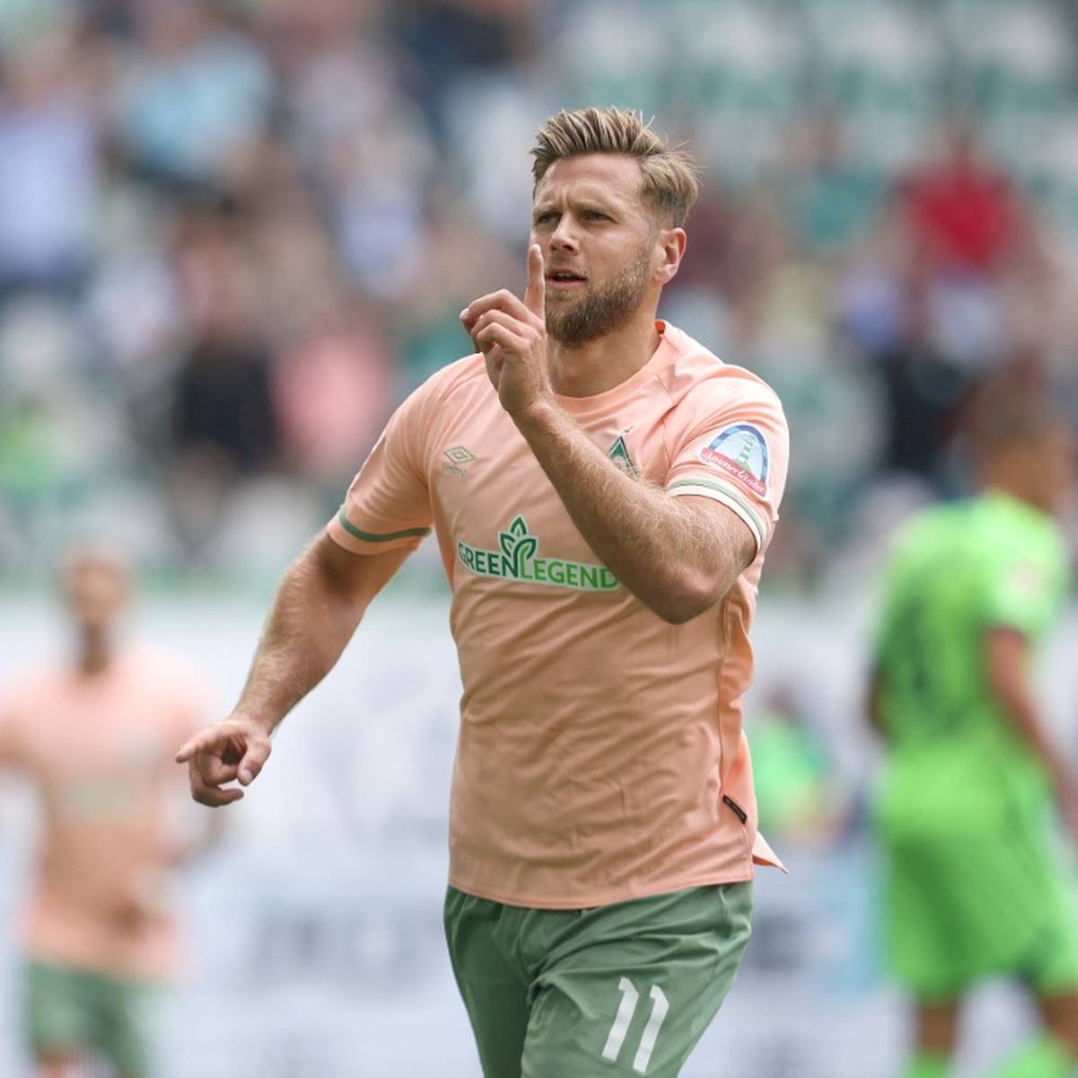 Angreifer Niclas Füllkrug von Werder Bremen ist wieder fit für das erste Heimspiel der Saison gegen den VfB Stuttgart.