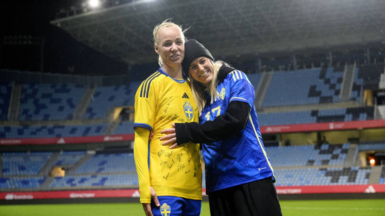 Olivia Schough zeigte ihre Zuneigung zu Caroline Seger bereits in der Vergangenheit öffentlicher