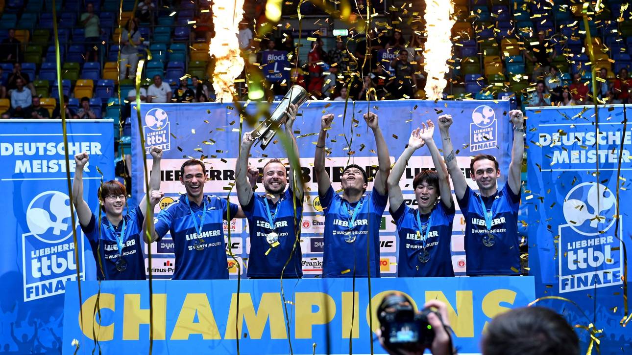 TTBL-Spielplan: Meister Ochsenhausen startet gegen BVB