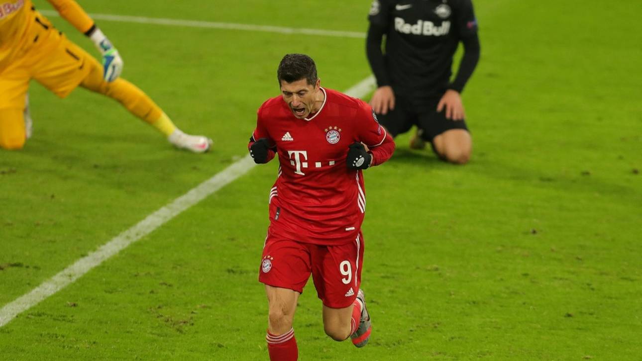 71. Lewandowski-Tor: Titelverteidiger Bayern als Gruppensieger im Achtelfinale