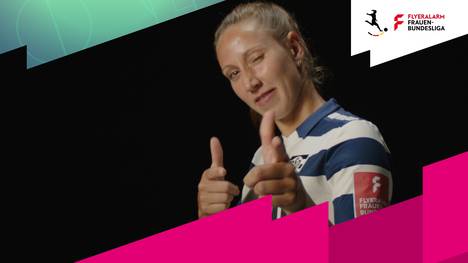 Sie lebt Duisburg wie keine andere. Kapitänin, Flügelstürmerin und Goalgetterin. Ein Gesicht der FLYERALARM Frauen-Bundesliga: Yvonne Zielinski!