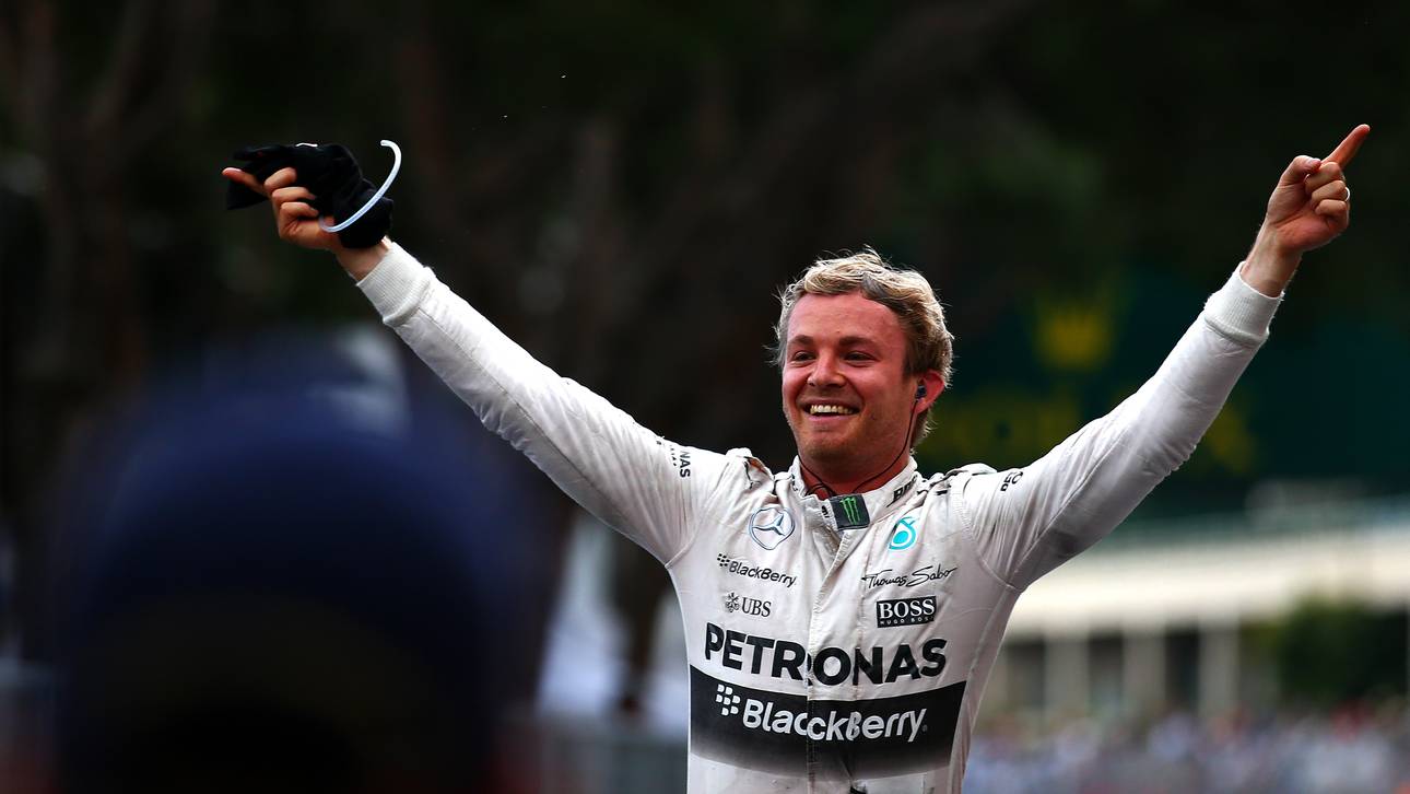 Rosberg zieht mit Legenden-Trio gleich