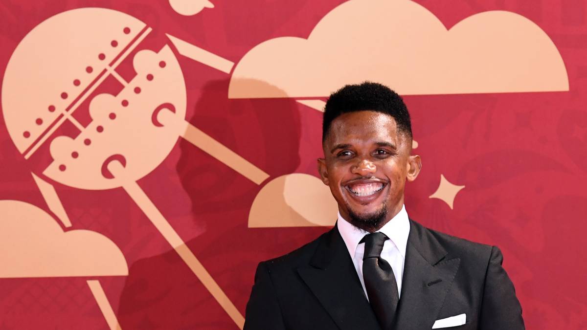 Auch Samuel Eto'o lässt sich blicken