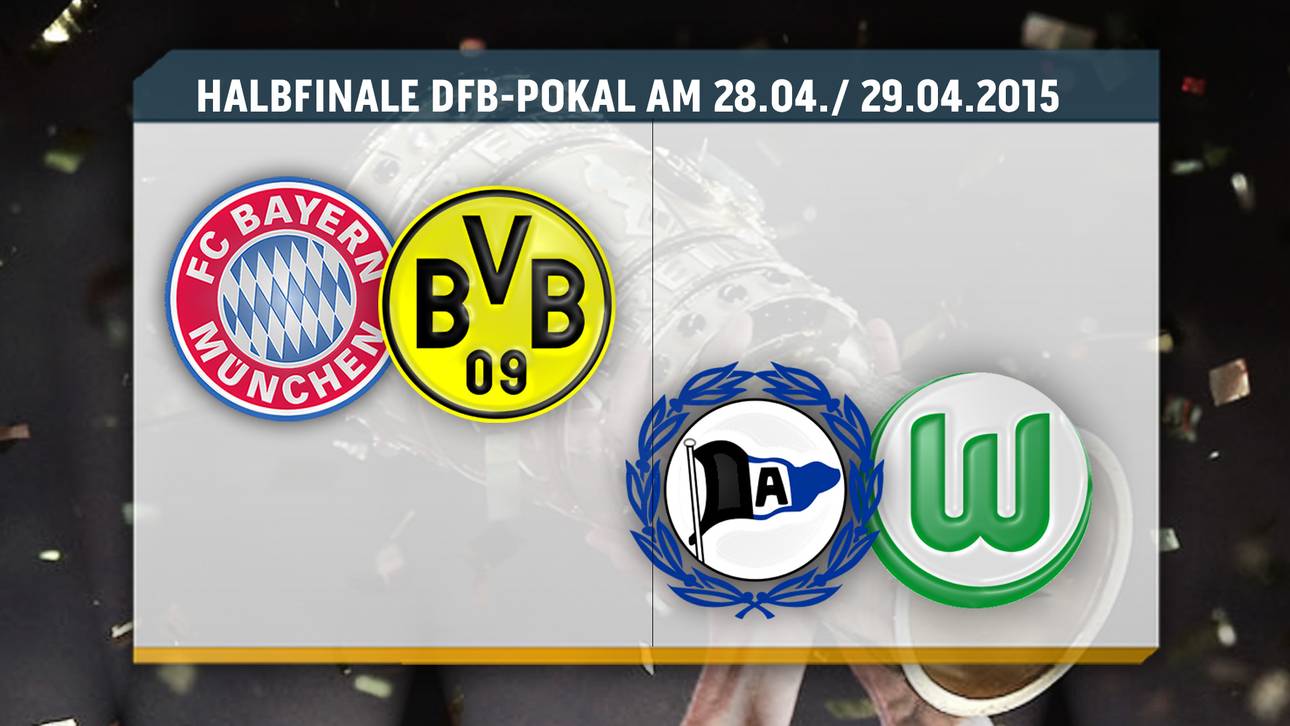 Halbfinale DFB-Pokal Grafik