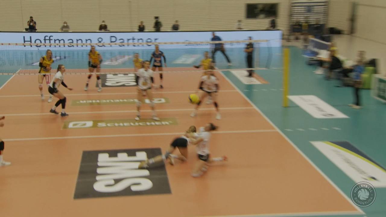 Volleyball Bundesliga: VfB Suhl Lotto Thüringen schlägt Schwarz-Weiß Erfurt
