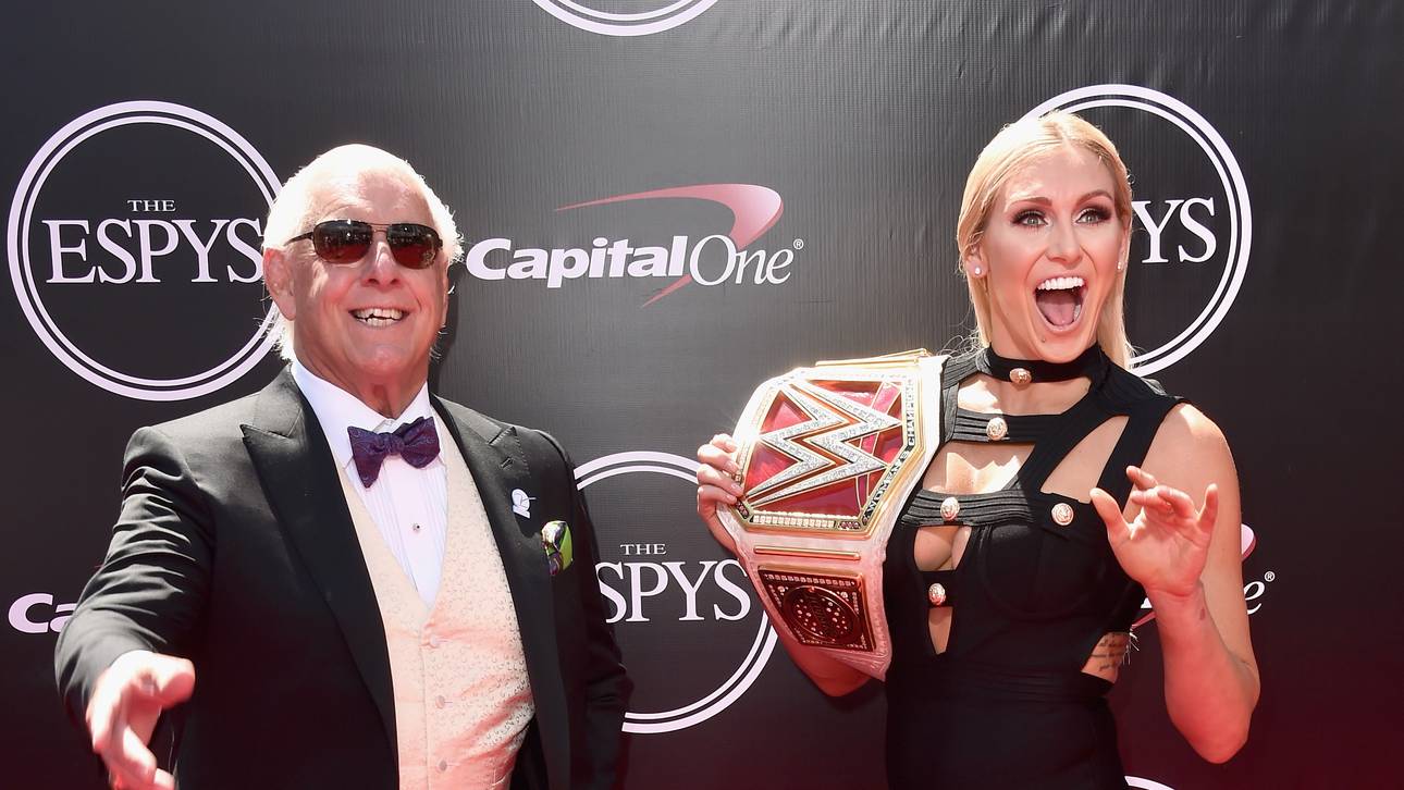 Ric Flair und seine Tochter Charlotte Flair