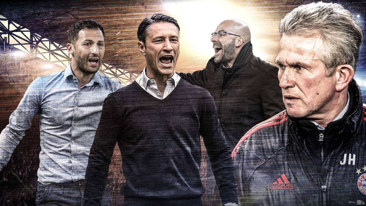 Elf Bundesliga-Spieltage sind absolviert, einige Trainer haben bereits positiv auf sich aufmerksam machen können - nicht nur Jupp Heynckes. SPORT1 zeigt das Trainer-Ranking der Bundesliga 