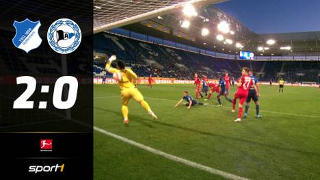 Hoffenheim hat die Negativserie beendet und am Sonntag mit 2:0 gegen Bielefeld gewonnen. Arminia-Torhüter Stefan Ortega verhalf der TSG dabei mit seinem Rücken unglücklich zur Führung. 
