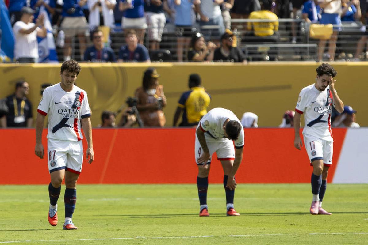 PSG im Finale gedemütigt - Neves sieht Rot