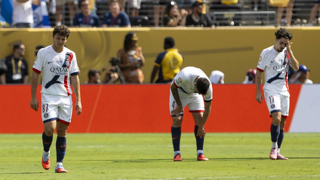 Paris Saint-Germain war im Finale der Klub-WM dem FC Chelsea klar unterlegen
