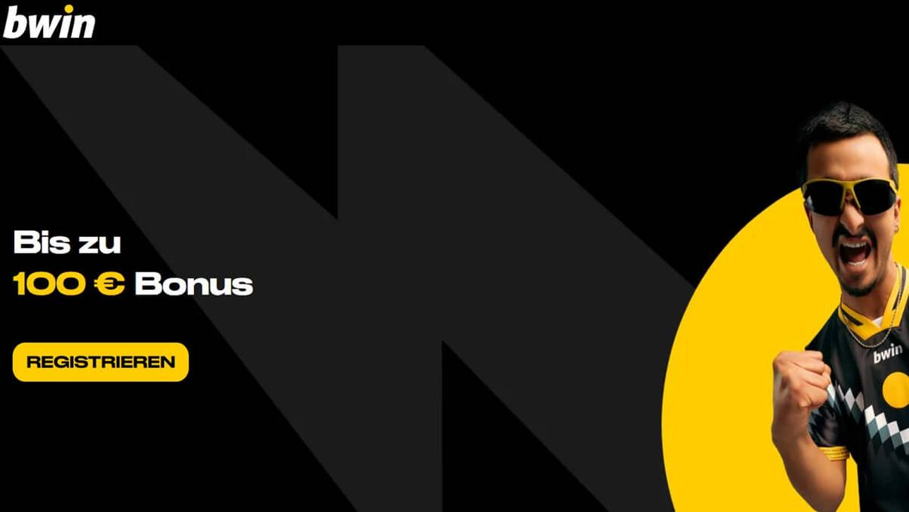 Einen 100€ Bonus gibt es für Neukunden von Bwin.