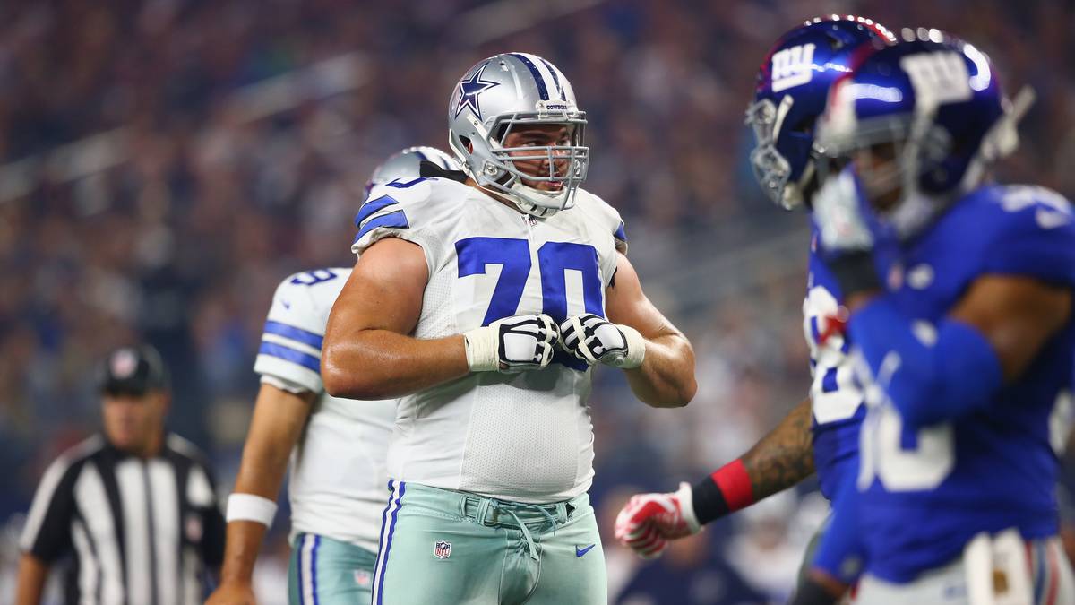 PLATZ 19 - ZACK MARTIN (Right Guard, Dallas Cowboys): Overall Rating 96