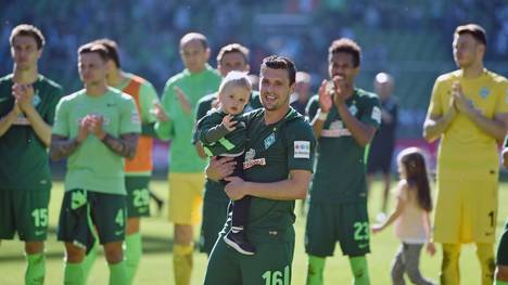 Zlatko Junuzovic absolvierte beim Sieg von Werder Bremen gegen den FSV Mainz 05 sein letztes Spiel für die Norddeutschen