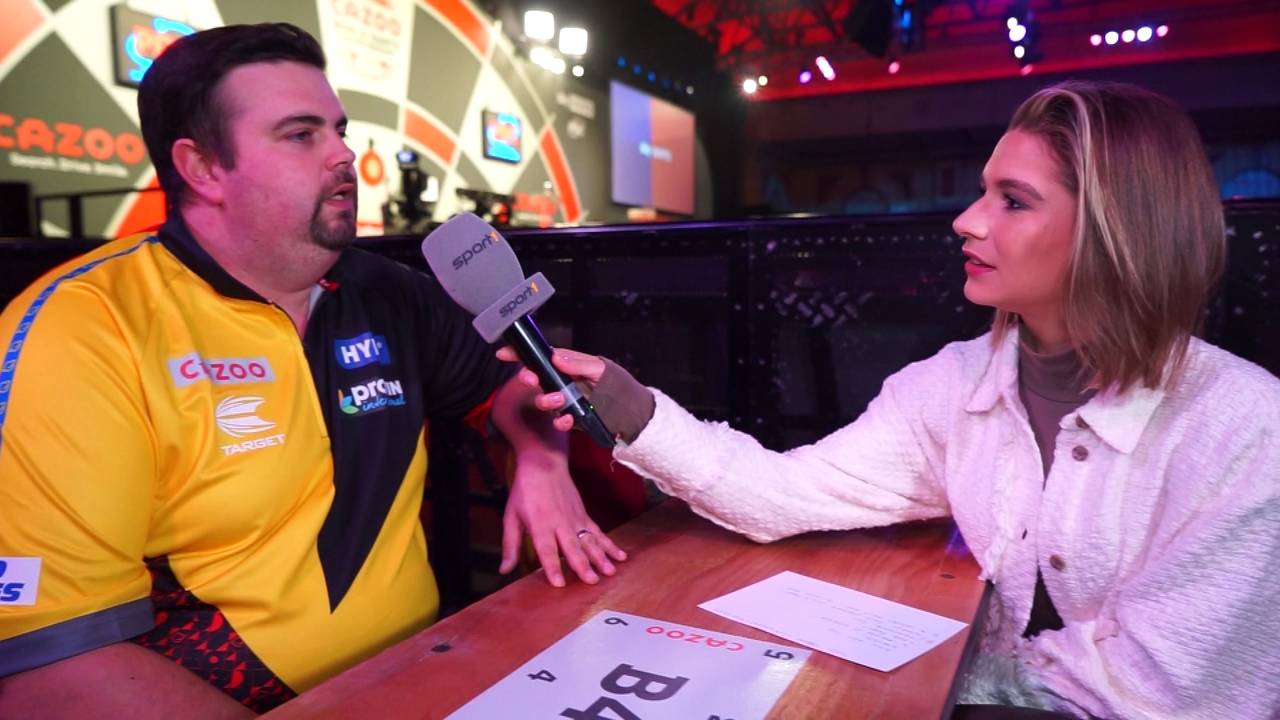 Darts WM 2023: Gabriel Clemens im SPORT1 Interview vor der Partie gegen Soutar