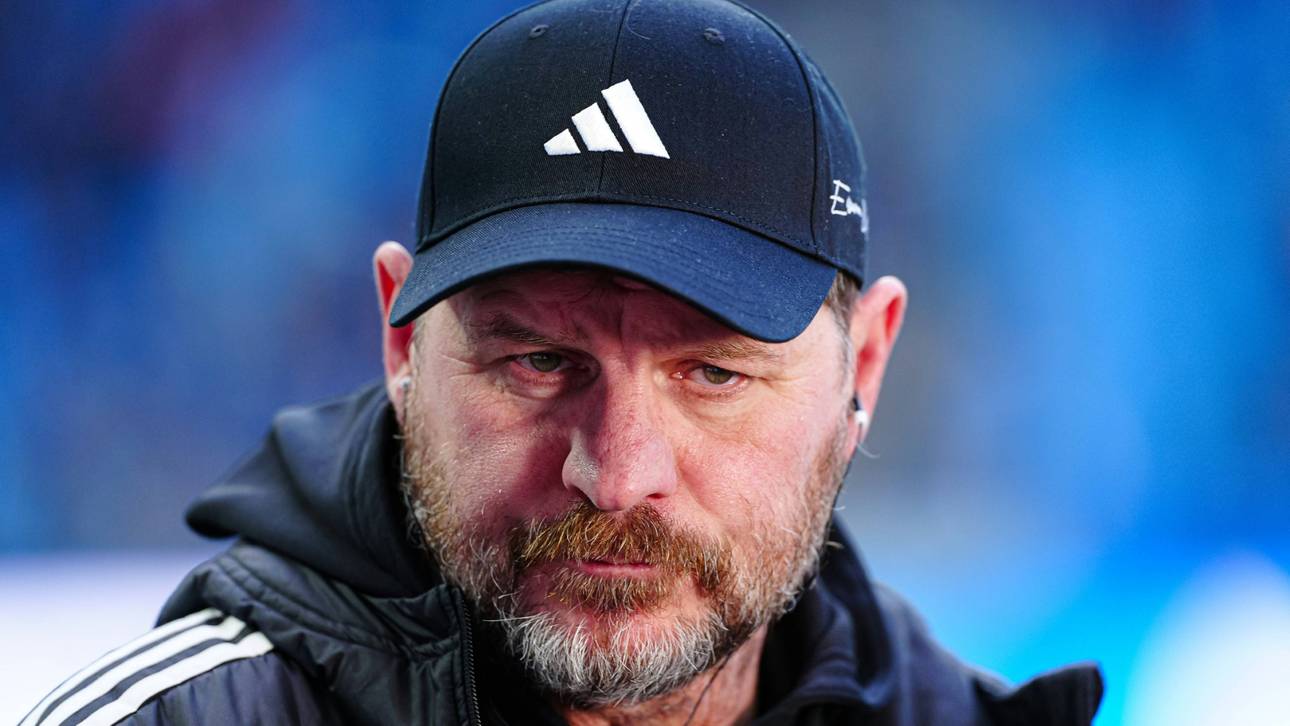 Steffen Baumgart vor dem Spiel gegen Leverkusen