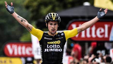 Primoz Roglic hat die erste Etappe der Tour de Romandie gewonnen