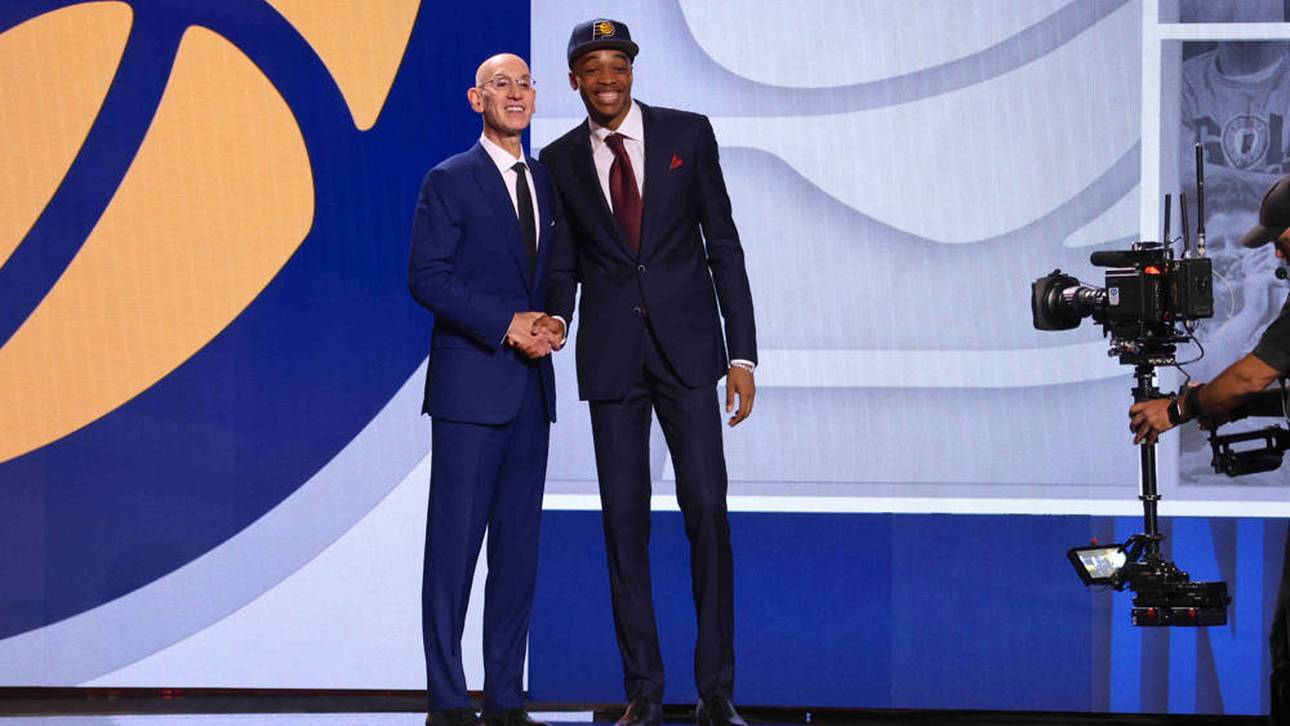 Bilal Coulibaly wurde von den Indiana Pacers als siebter Pick im NBA-Draft ausgewählt und dann zu den Wizards getradet