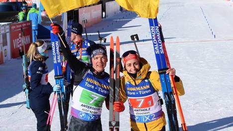 Triumph für Biathlon-Deutschland dank Justus Strelow und Vanessa Voigt