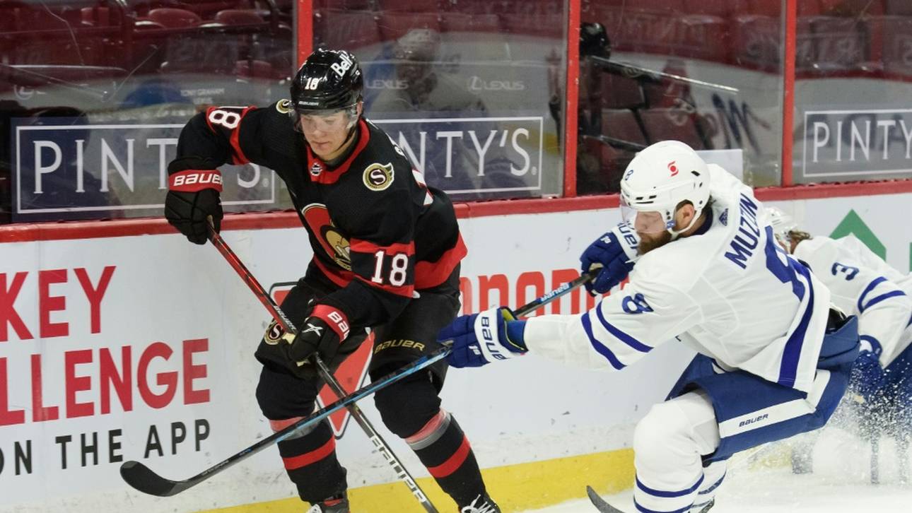 Stützle verliert erneut mit Ottawa