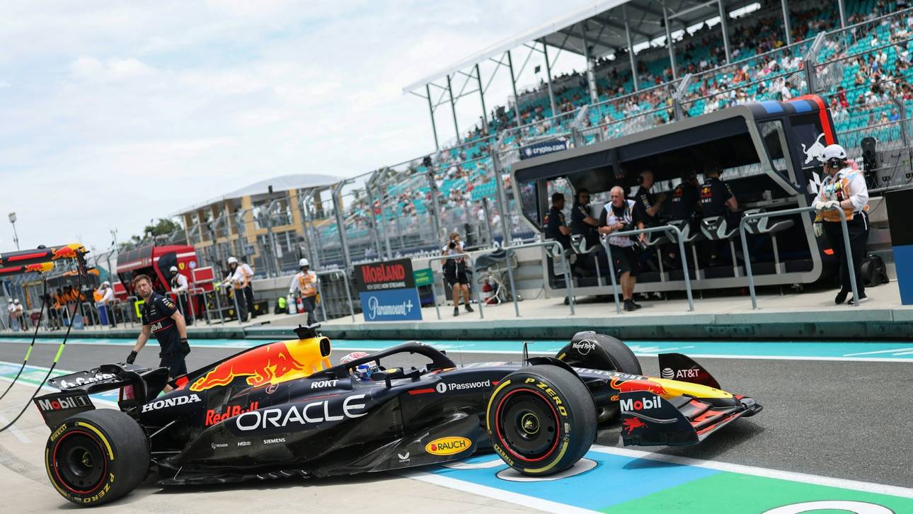 Jungvater Verstappen im Training Dritter