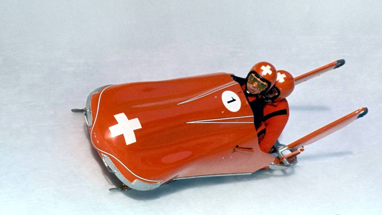 Erich Schärer bei den Winterspielen 1976