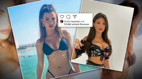 Ein spanisches Model und TV-Sternchen scheint das Interesse von PSG-Star Neymar geweckt zu haben und bekommt ein Like.