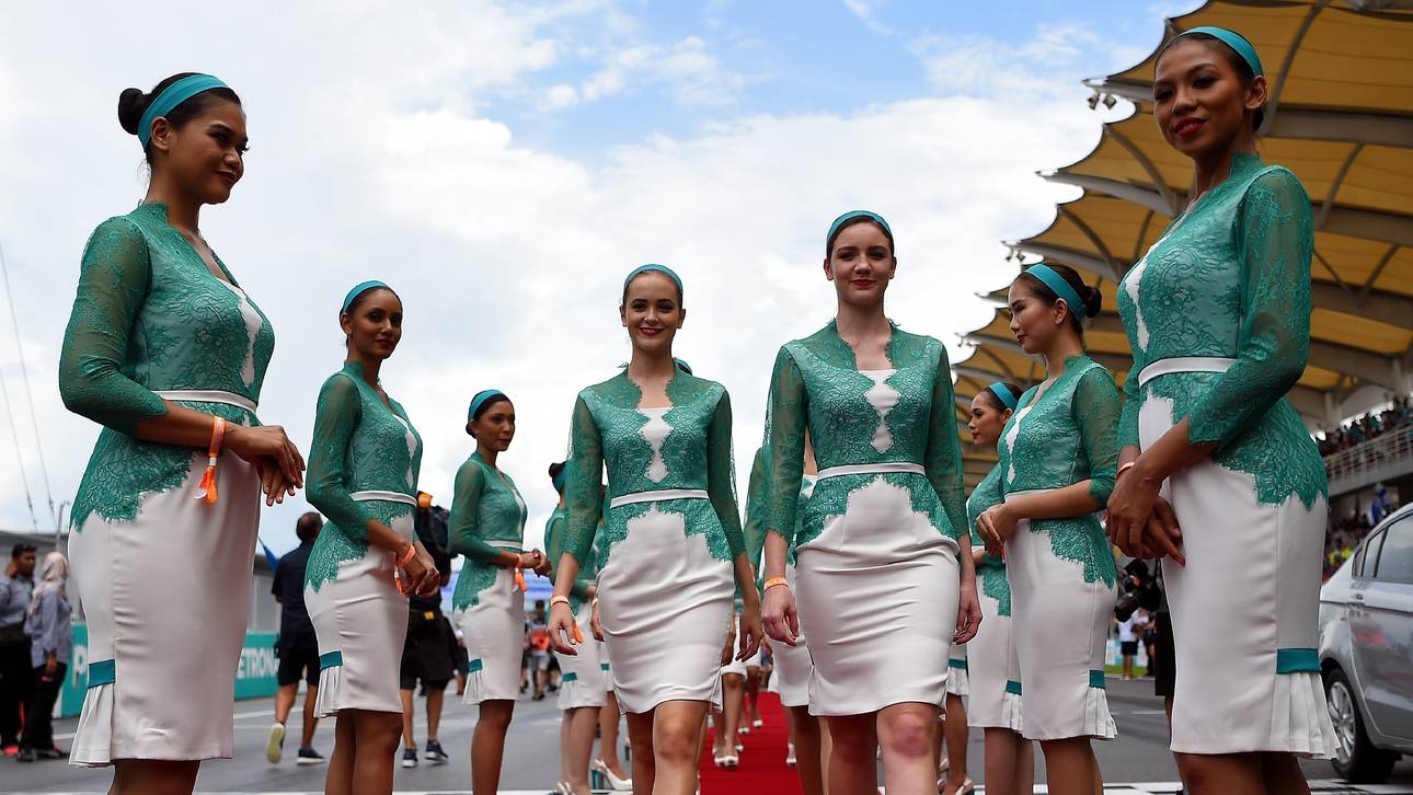 Grid Girls feiern Comeback