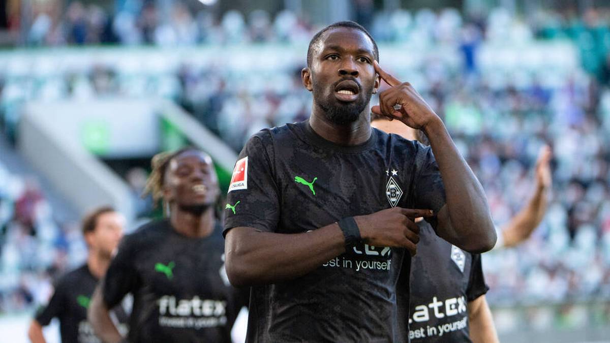 Marcus Thuram traf in Wolfsburg zwei Mal