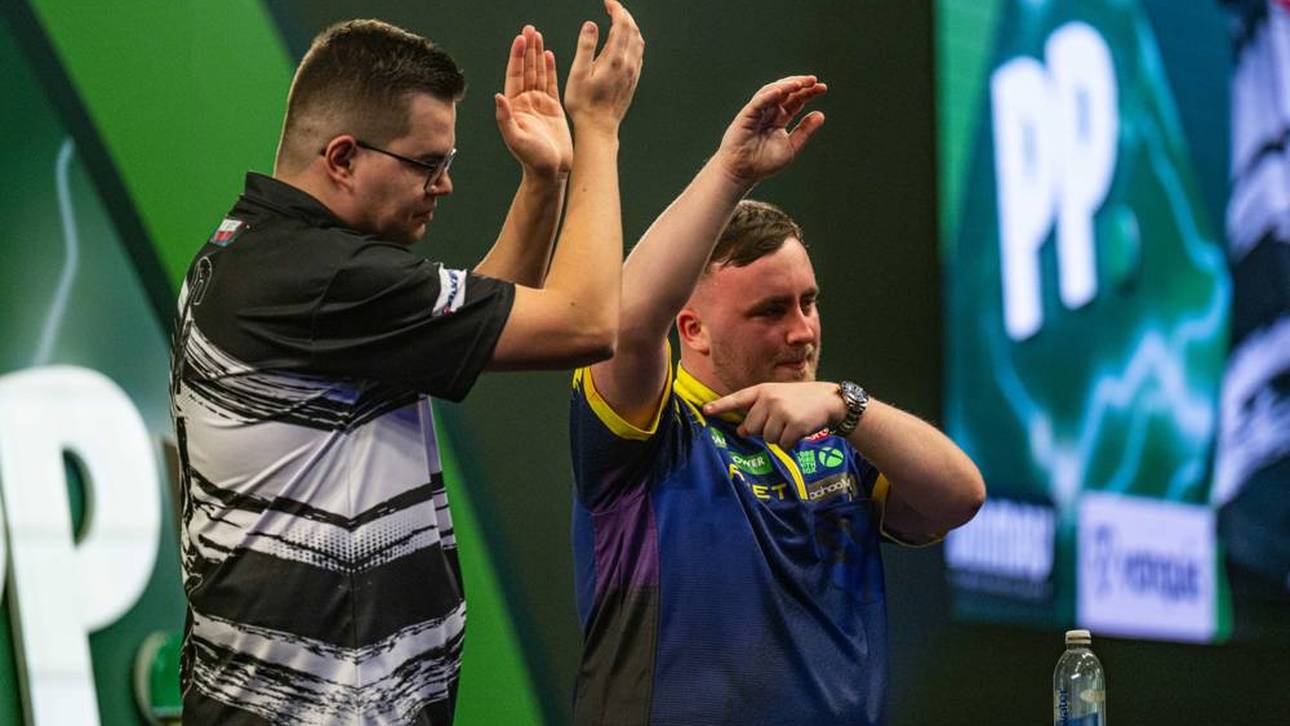 Starter der Premier League Darts fix