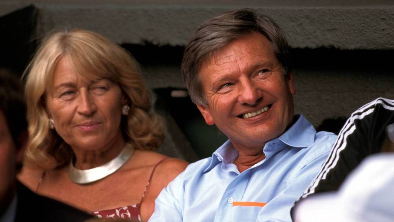 Peter und Ehefrau Heidi Graf im Jahr 1995