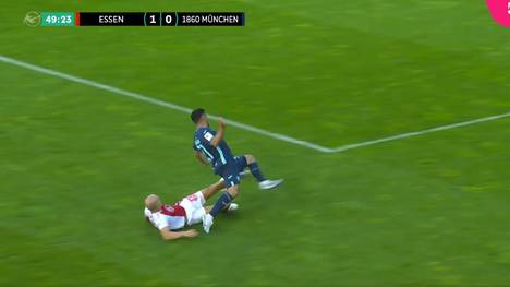 Kevin Volland ist bei den Löwen zurück und zeigt direkt bei seinem ersten Spiel seinen Sportsgeist.