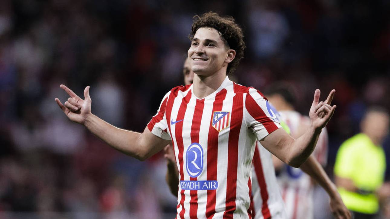 Julian Álvarez trifft wieder: Gegen Deportivo A Coruna erzielte er sein erstes Liga-Tor der Saison